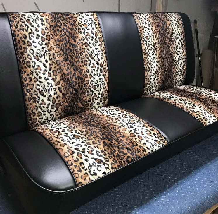 animal skin car seats